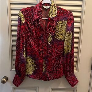 Trina Turk Silk Blouse